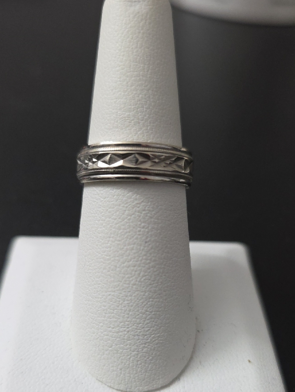Heavy 14K Solid Gold Wedding BAND Style Minimalist Ring